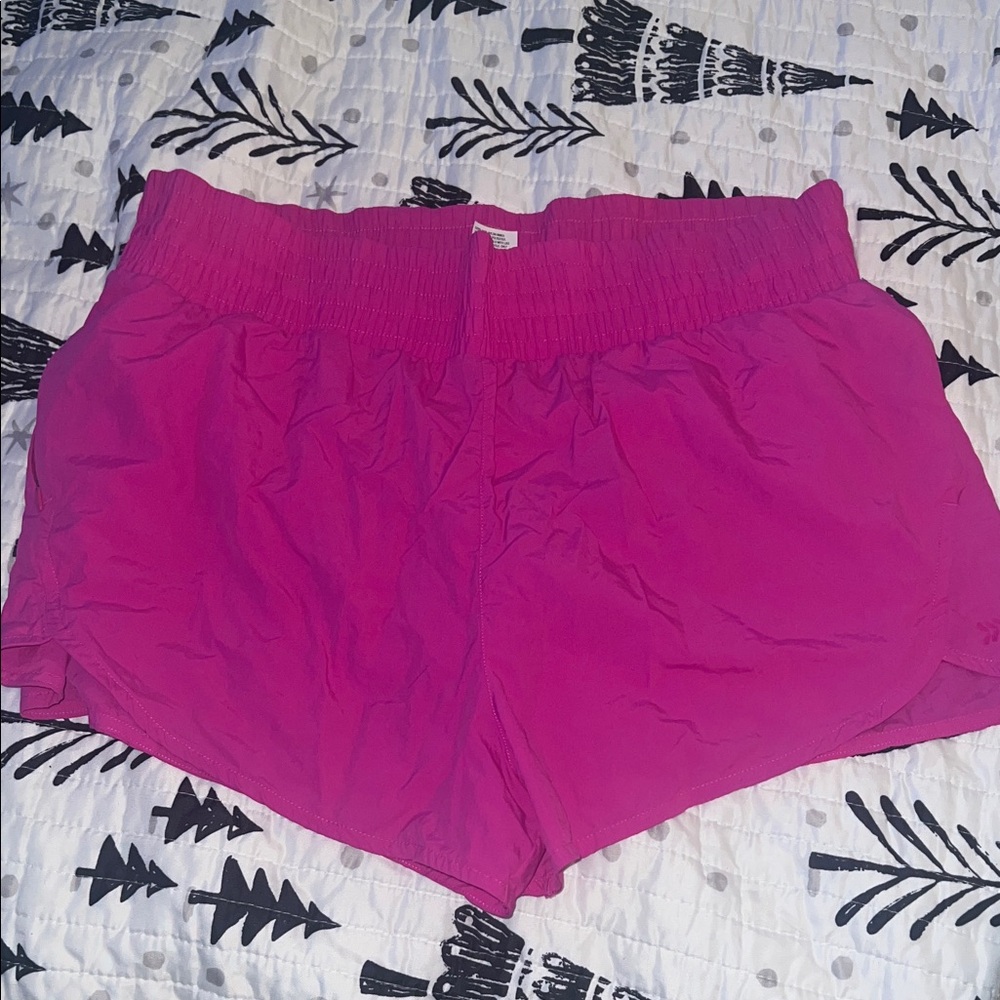 All in Motion Women's Magenta Athletic Shorts